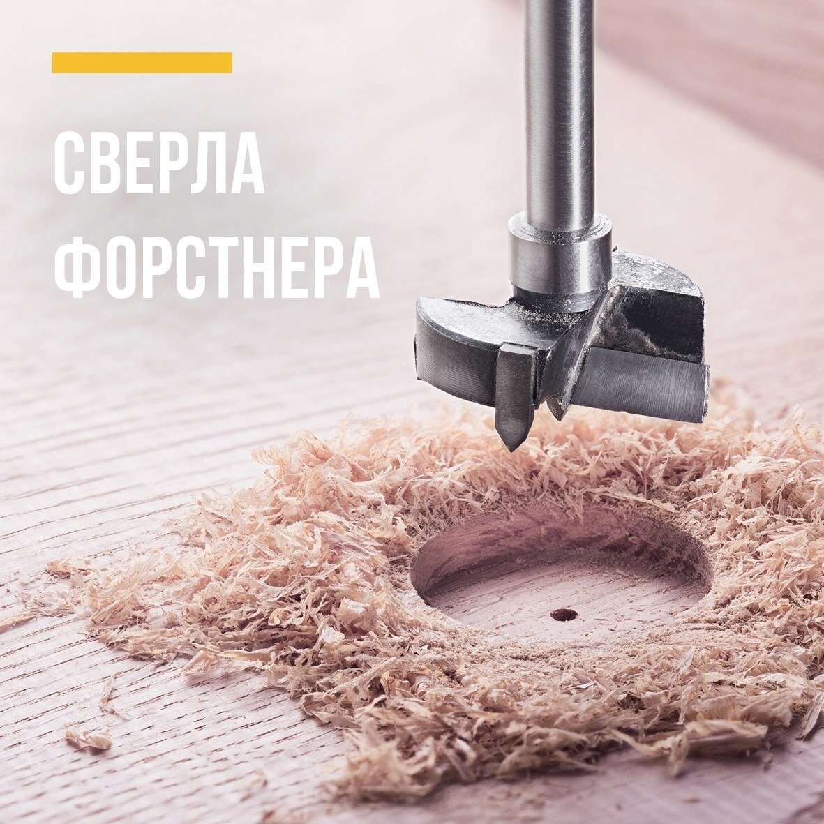 Сверло Форстнера (фреза) FIT с карбидными вставками 20 мм