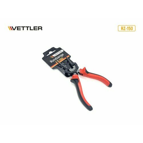 VETTLER Круглогубцы 150 мм VETTLER vettler набор гаек с нейлоновой вставкой m3 m10 150 шт vettler