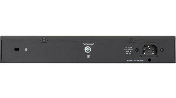 D-Link DGS-1100-24PV2/A3A, L2 Smart Switch with 24 10/100/1000Base-T ports (12 PoE ports 802.3af/802.3at (30 W), PoE Budget 100 W). 8K Mac address, 80