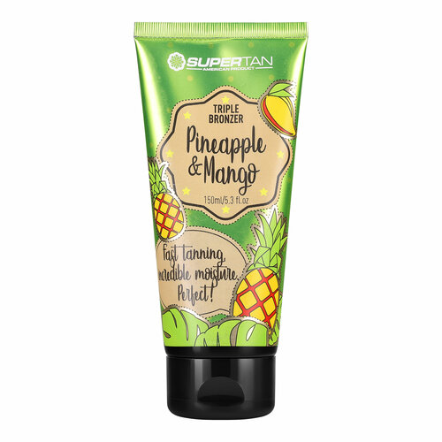 Крем для загара Supertan, Pineapple&Mango, 150 мл