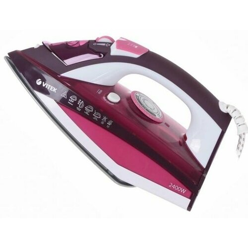 Многофункциональный электрический паровой утюг отпариватель 2400Вт Бордовый 250000₽