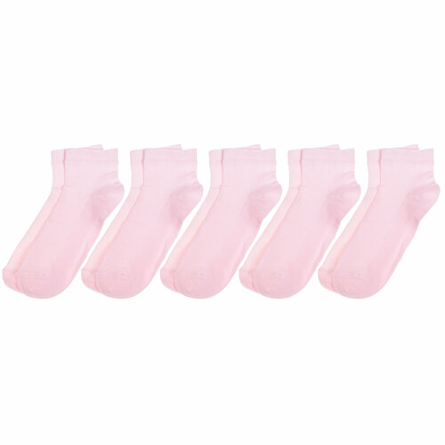 Носки Альтаир 5 пар, размер 22, розовый