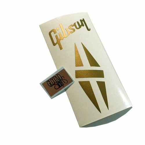 Наклейка Ромб Gibson, золотистый