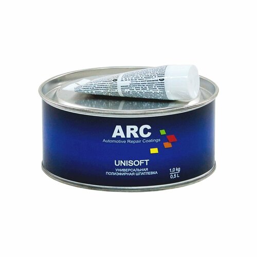 Шпатлевка универсальная автомобильная ARC Unisoft 1 кг.