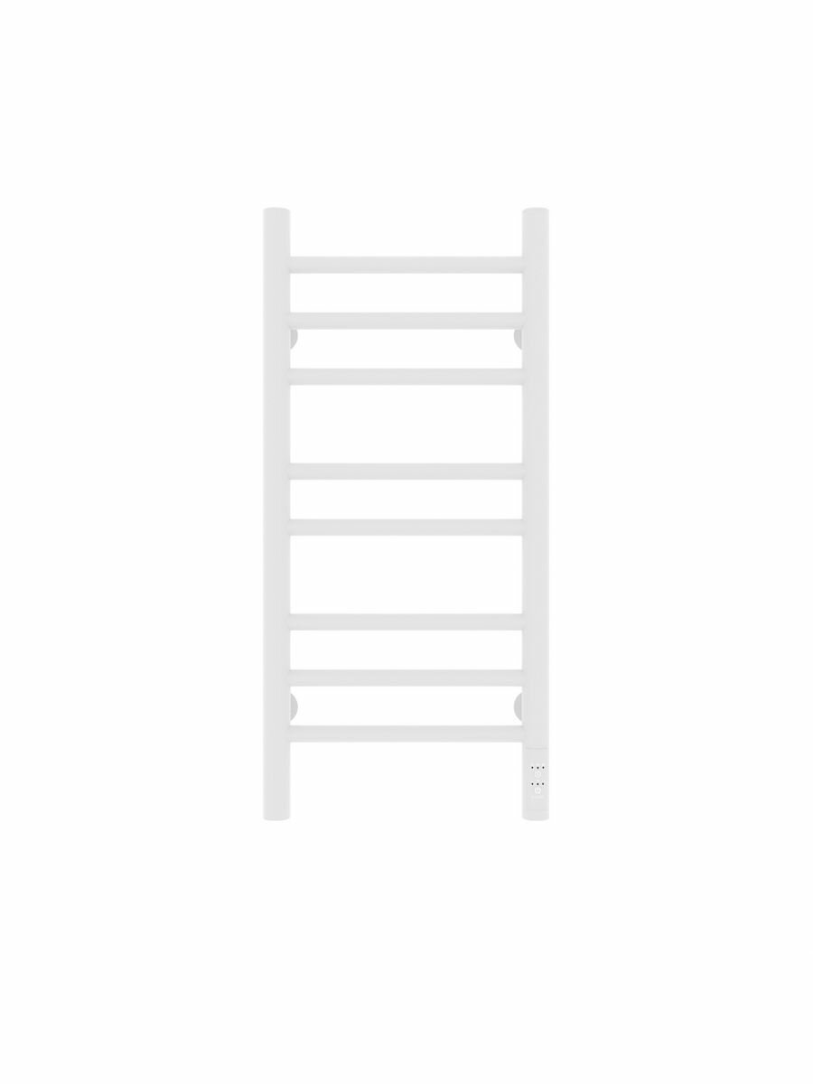 фото Полотенцесушитель электрический белый Лаванда 300х700 правый