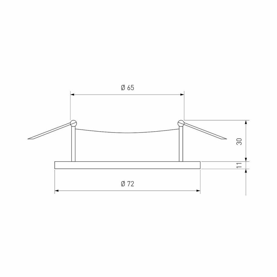 Встраиваемый светильник Elektrostandard 111 MR16 111 MR16 4690389168703 - фото №8