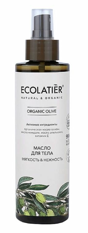 Ecolatier Green Масло для тела Organic Olive, 200 мл.