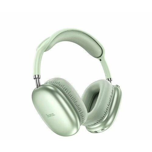 Наушники беспроводные с микрофоном Hoco W35 Air Light Bluetooth USB Type-C фисташковые 1527₽