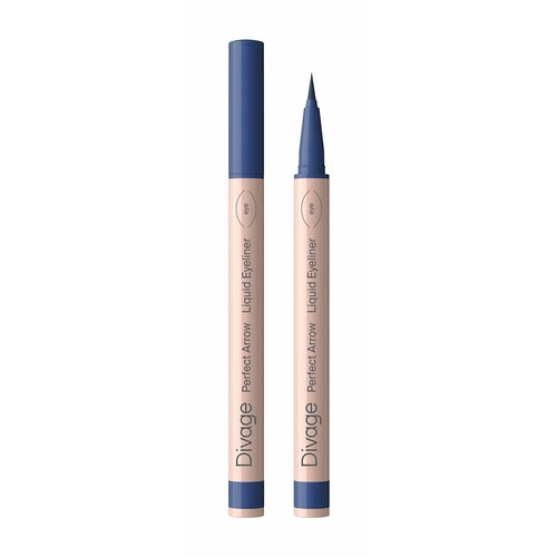 DIVAGE Подводка-фломастер с кистью Perfect Arrow 05 г 04 Синий 640₽