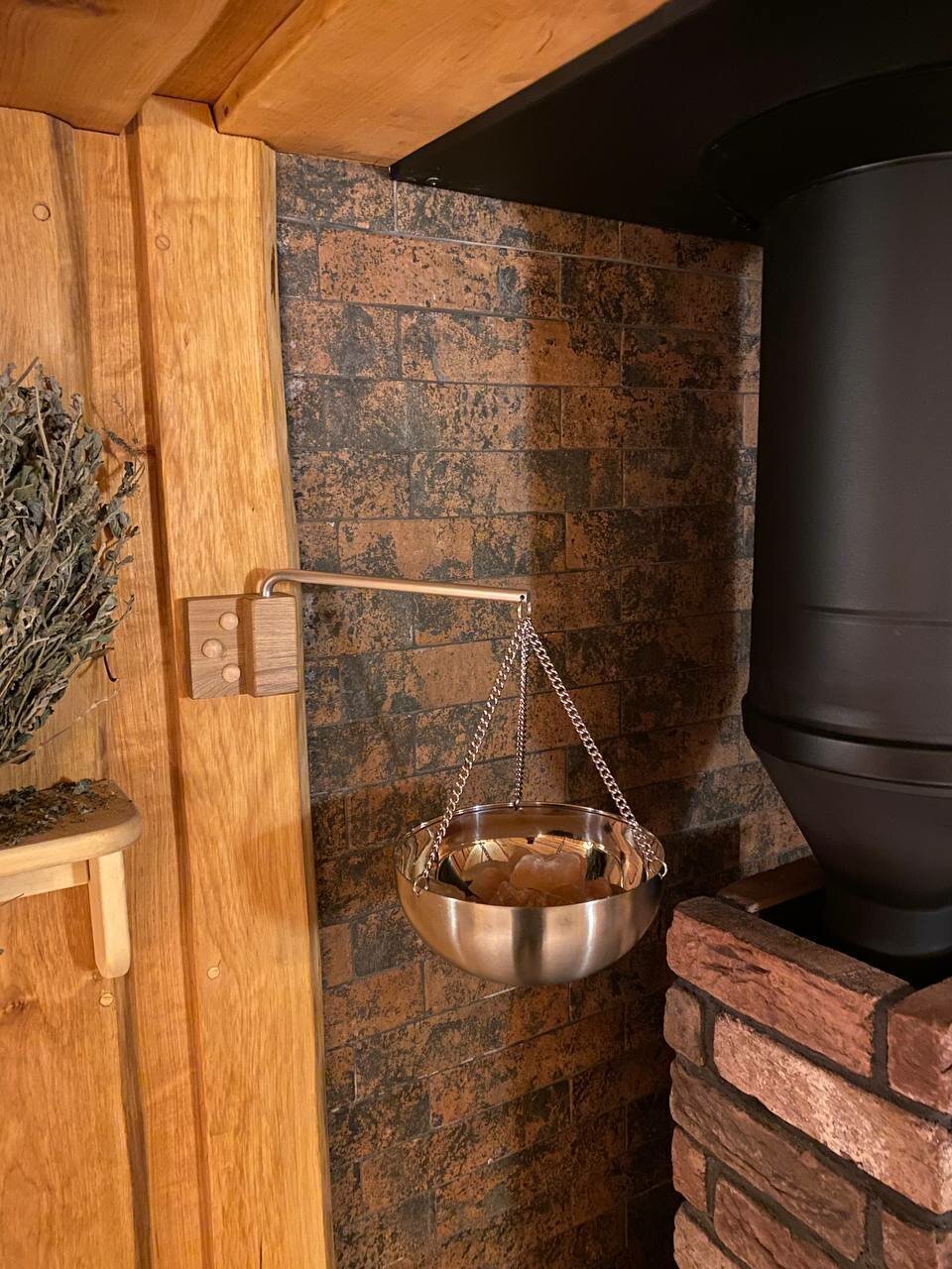 Арома чаша 20см для гималайской соли — фото 1