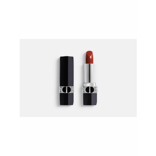 Помада Dior Satin оттенок 849 rouge cinema бальзам для губ с сатиновым финишем dior rouge dior satin balm 3 5 г