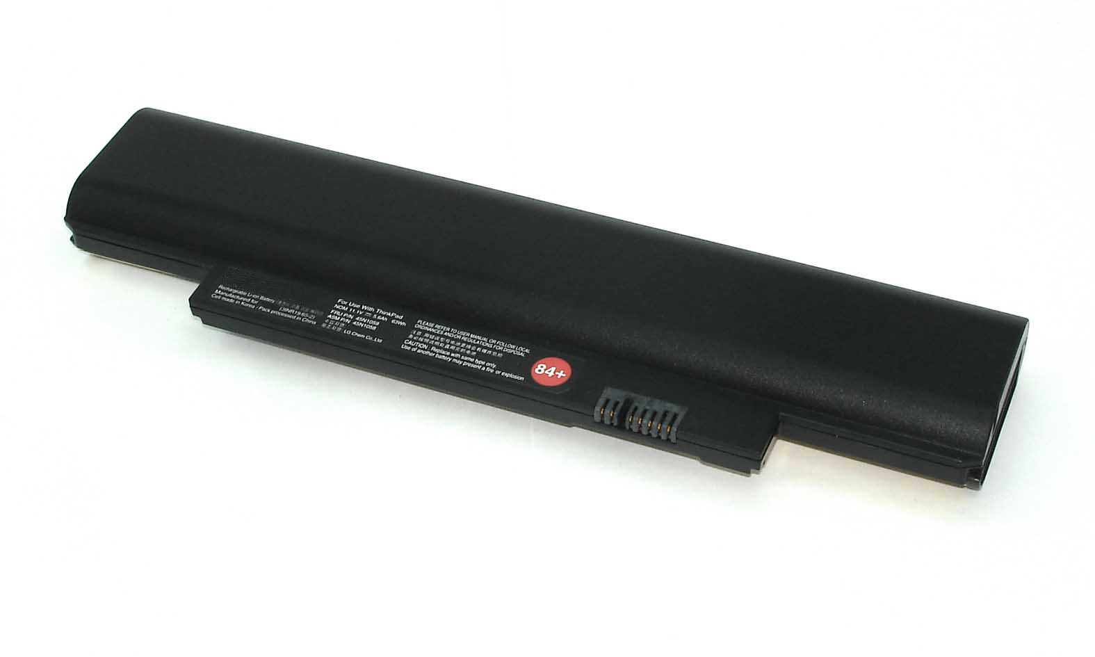 Аккумуляторная батарея для ноутбука Lenovo ThinkPad E120 (45N1063 84+) 11.1V 63Wh черная