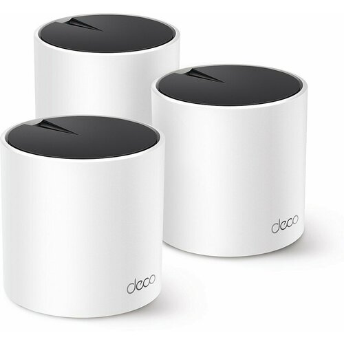 Deco X55(3-pack), TP-Link AX3000 (Deco X55 (3-pack)), Маршрутизатор wi fi mesh система tp link wi fi mesh система poe ax3000 whole home mesh wi fi 6 system with poe