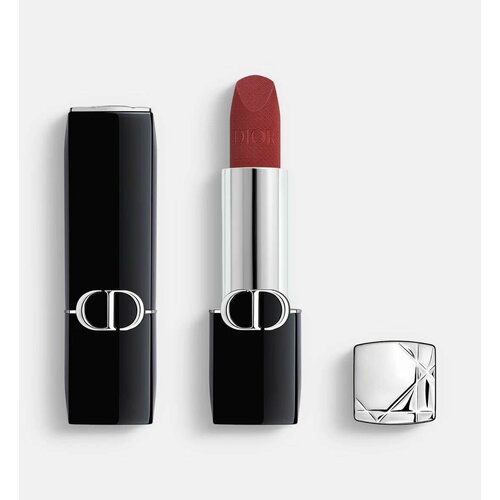 помада dior rouge dior satin рефилл помады для губ с сатиновым финишем Dior Rouge Помада для губ 964 AMBITIOUS VELVET