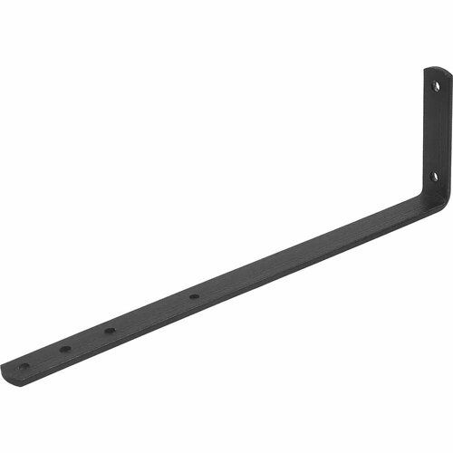 Кронштейн мебельный 4x20x80x280 мм цвет черный 789₽