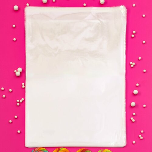 Пакет бопп с клеевым клапаном 20 х 264 см 30 мкм 100шт 578₽