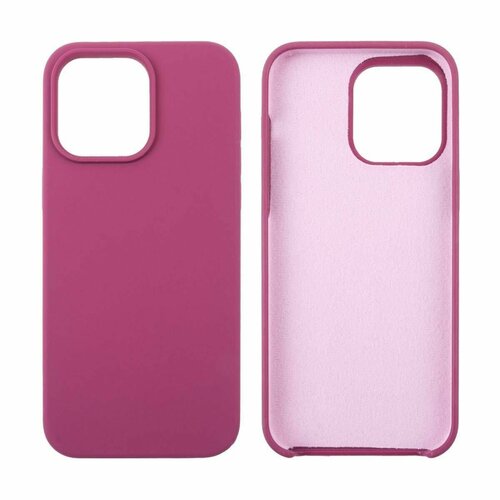 Чехол-накладка для смартфона - Soft Touch, для iPhone 14 Pro, цвет бордовый, 1 шт