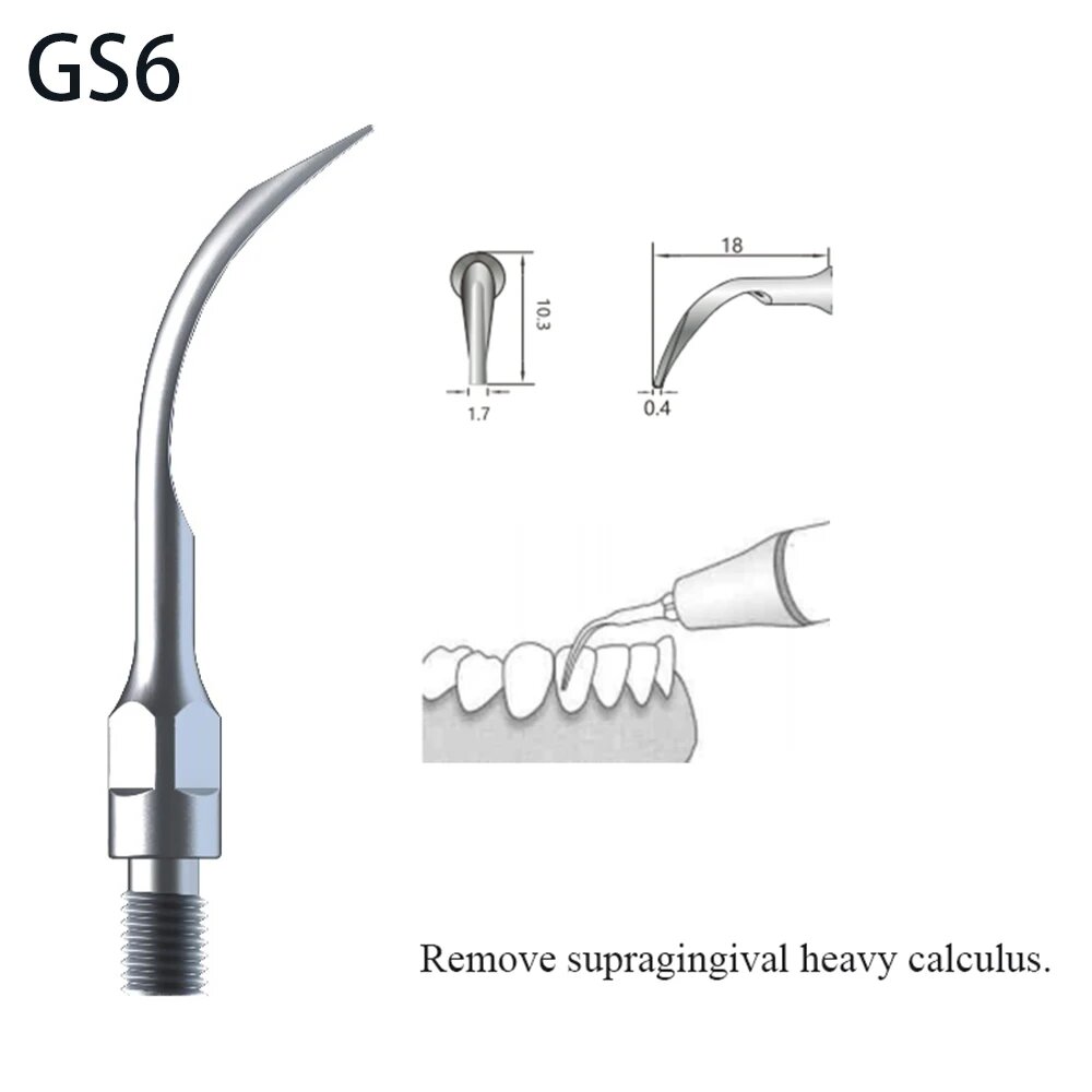 Насадки для ультразвукового скалера SIRONA GS1 GS2 GS3 PS1 PS3 GS6
