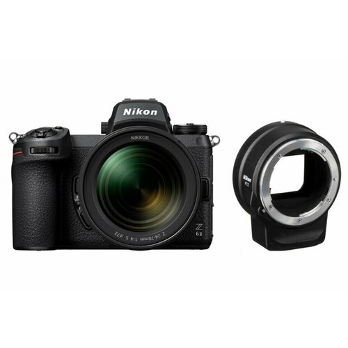 Фотоаппарат Nikon Z6II Kit Nikkor Z 24-70mm f/4S Black + FTZ адаптер объектив nikon 85mm f 1 8s nikkor z черный