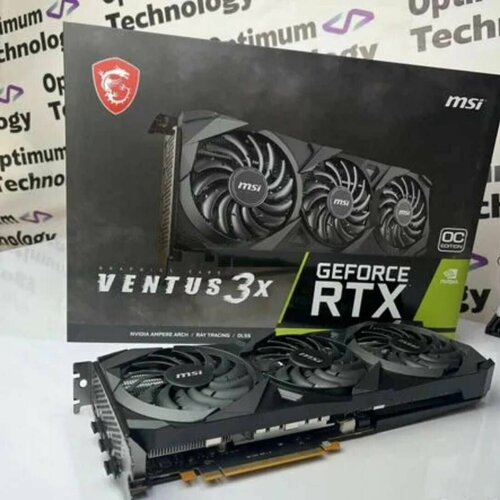 RTX 3060TI MSI ventus 3X 8GB 3400000₽