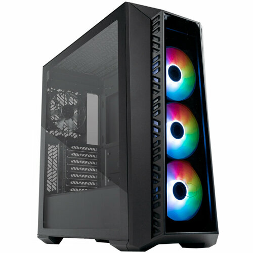 Корпус для компьютера Cooler Master MasterBox 520 без БП MB520-KGNN-S01 black корпус atx miditower cooler master masterbox mb520 tg mb520 kgnn s01 black