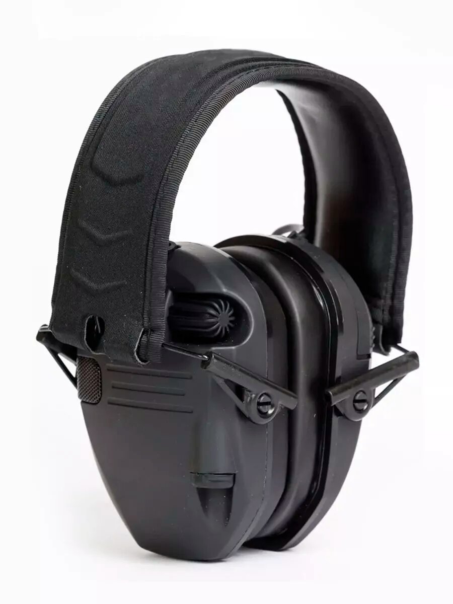 фото Тактические складные активные электронные наушники для стрельбы