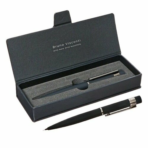 Карандаш механический BrunoVisconti VERONA 07 мм HB металлический корпус Soft Touch синий 1301₽