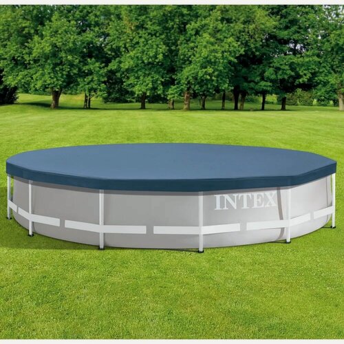 Изображение товара Тент для каркасного бассейна Intex 28031, ПВХ, круглый, 366см