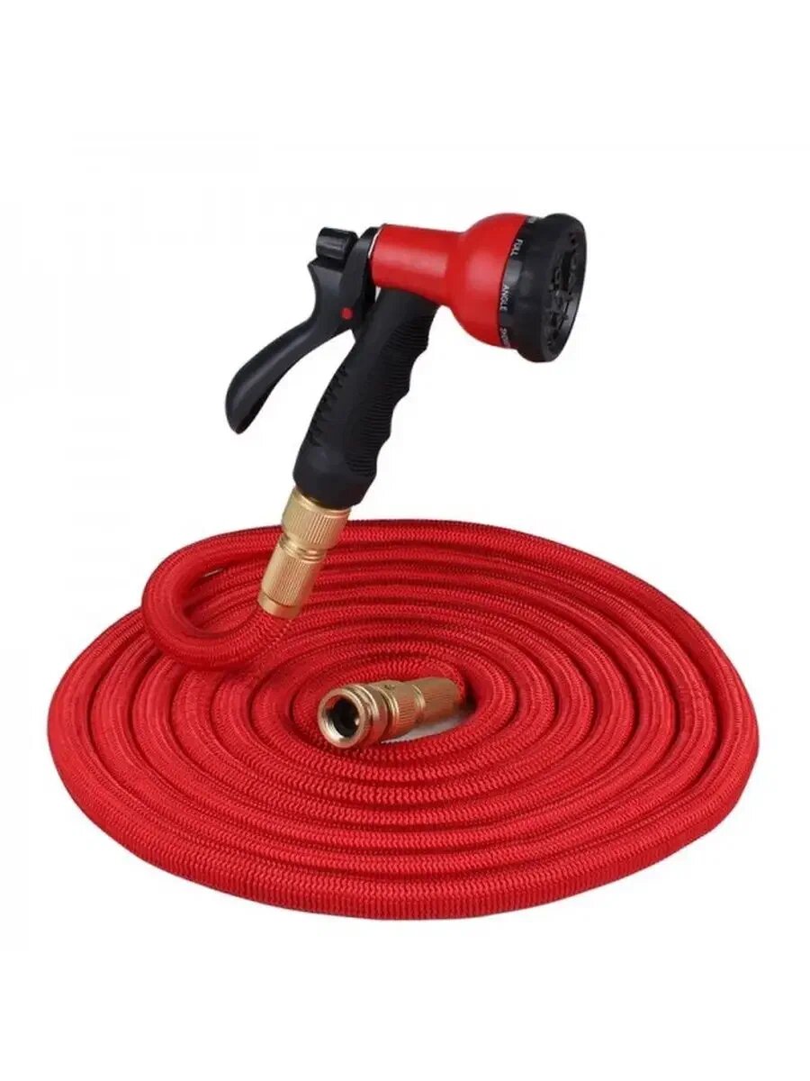 Шланг Magic Hose, для полива, удлиняющийся, 12м длина, латекс, нейлон — фото 1