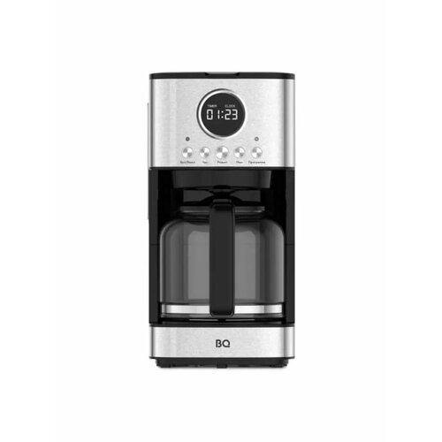 Кофеварка BQ CM1007 капельная 900 Вт 15 л серебристо-че 520800₽