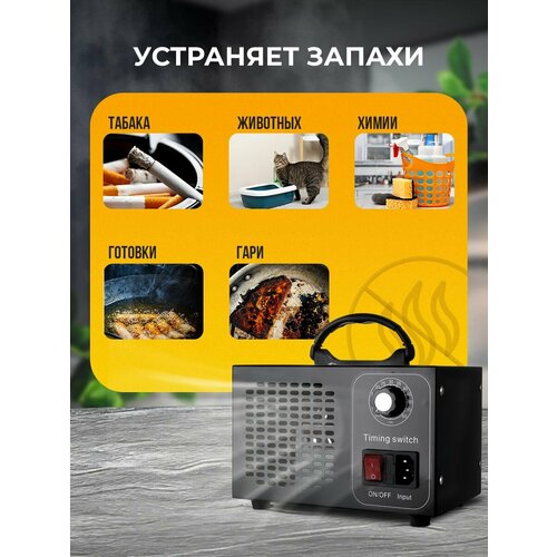 Очиститель воздуха Classmark озонатор для дома и квартиры, питание от сети, мощность устройства 80-150 Вт, производительность 10 г/ч, синий