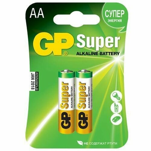 Батарейка GP ULTRA LR6 AA BL2 Alkaline 160₽