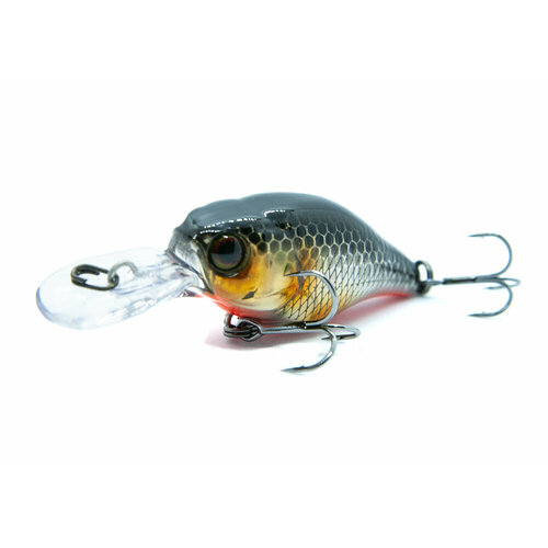 Воблер JACKALL CHUBBY 38F MR 4.2g цвет HL SILVER & BLACK