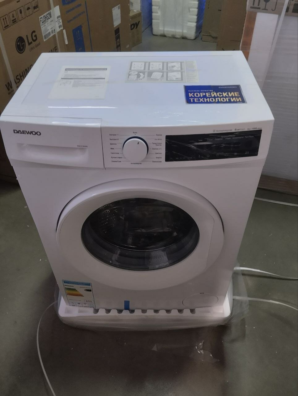 фото Стиральная машина фронтальная DAEWOO WM610T2WU9RU белый (уценка)