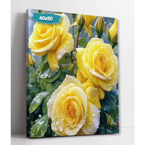 Интерьерная картина 40х50 Цветы 899₽