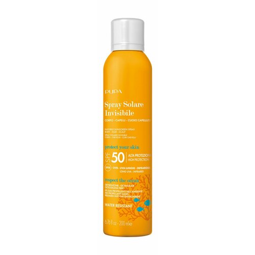 Солнцезащитный спрей для тела и волос Invisible Sunscreen Spray SPF 50 200 мл 6818₽