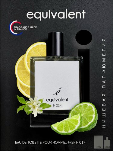 Изображение товара Туалетная вода мужская EQUIVALENT H014 селективный парфюм для мужчин 100 мл.