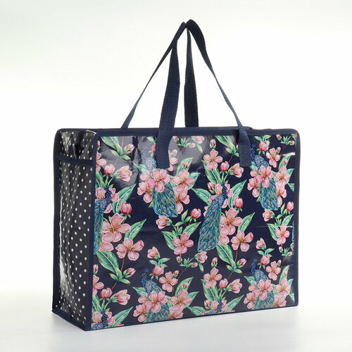 Сумка-баул 15х30х40 см синий 301₽