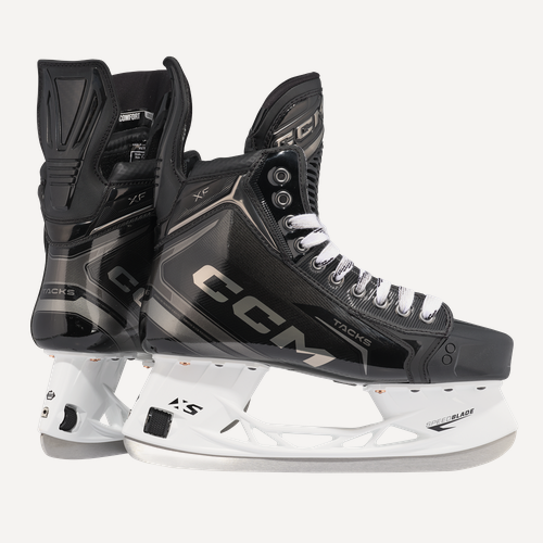 Изображение товара Коньки хоккейные подростковые CCM SK TACKS XF IN REGULAR, 37.5 размер, 5 US, профессиональный, черный