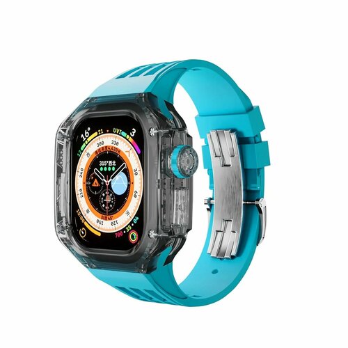 Ремешок для Apple Watch Ultra 49 mm в стиле Richard Mille Orange BT