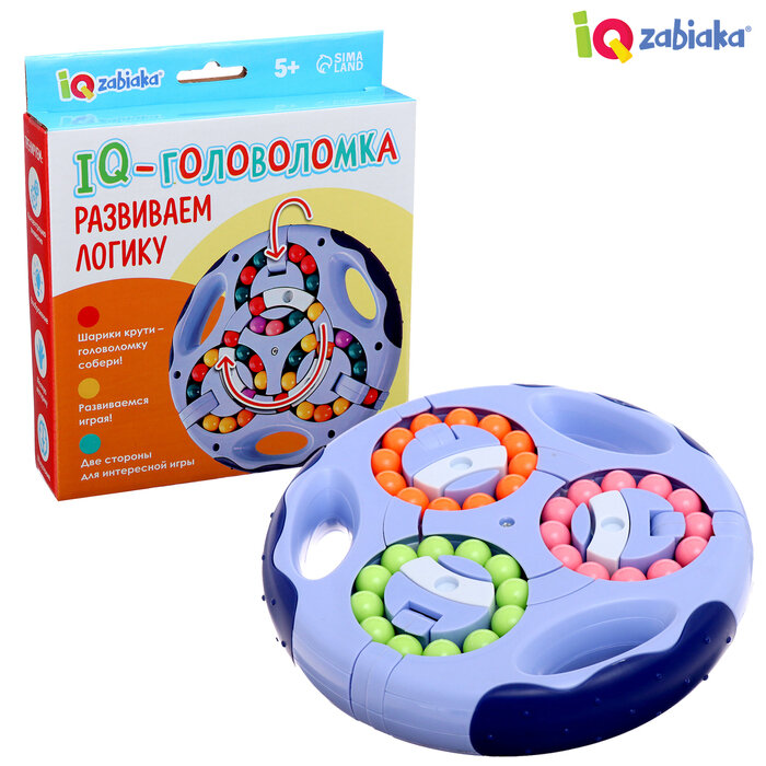 IQ-ZABIAKA Развивающая игра «IQ-головоломка», 5+