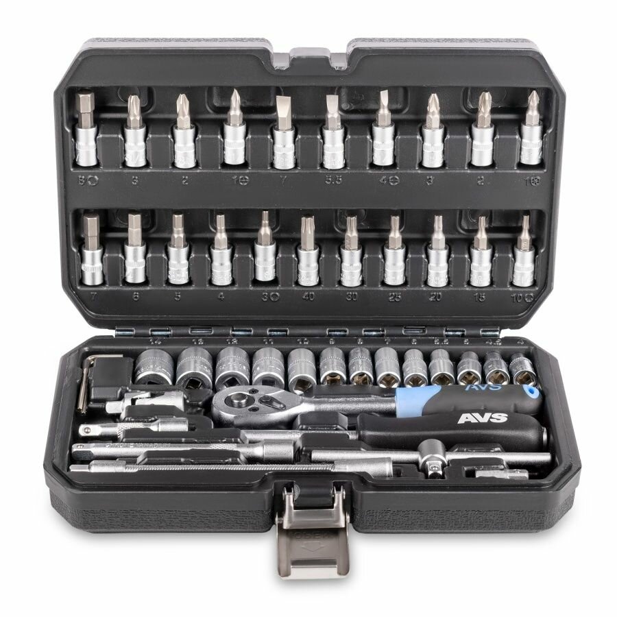 Набор инструментов 46 предметов "MASTER" AVS — фото 1