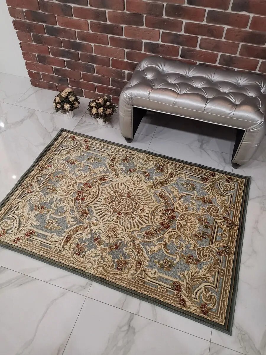 Ковёр Natali's Carpets на пол в комнату вискозный 160х230 см Бельгия.