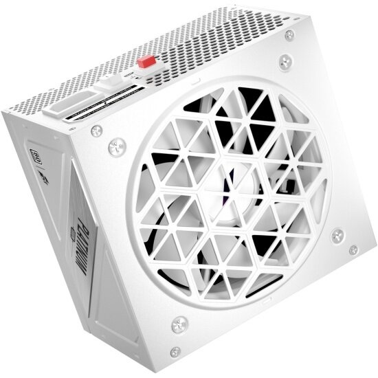 Блок питания 1STPLAYER NGDP, 1000W, 80+ Platinum, ATX3.0 (HA-1000BA3-WH) белый — фото 1