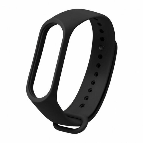 Ремешок для Xiaomi Mi Band 5 силиконовый черный 193₽