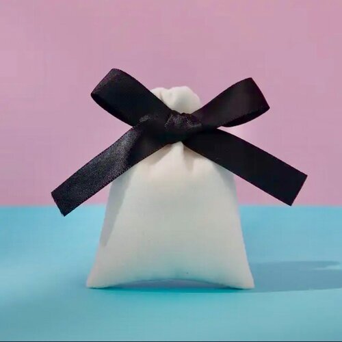 Изображение товара Подарочный мешочек с атласной лентой, 5 шт