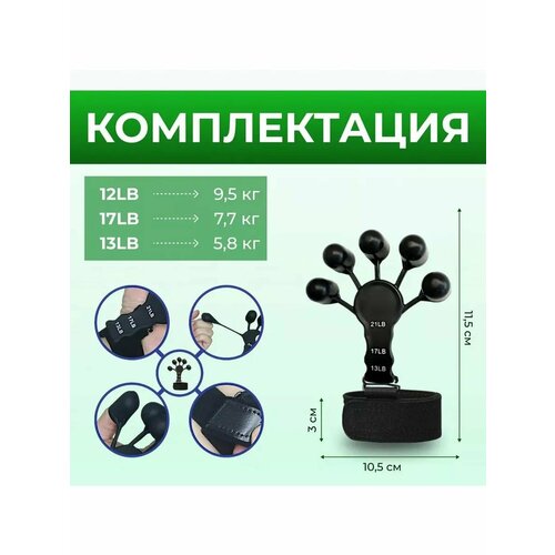 Эспандер кистевой для пальцев рук спортивный 350₽