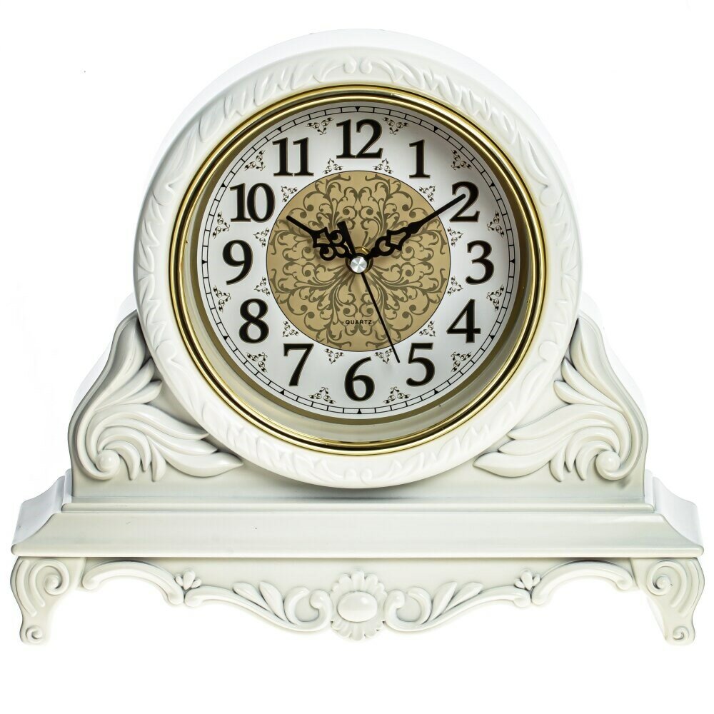 Часы настольные декоративные (1xАА н/п), L=33 W=8 H=29,5 см