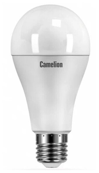 Лампа светодиодная Camelion 12185, E27, A60, 15 Вт, 3000 К