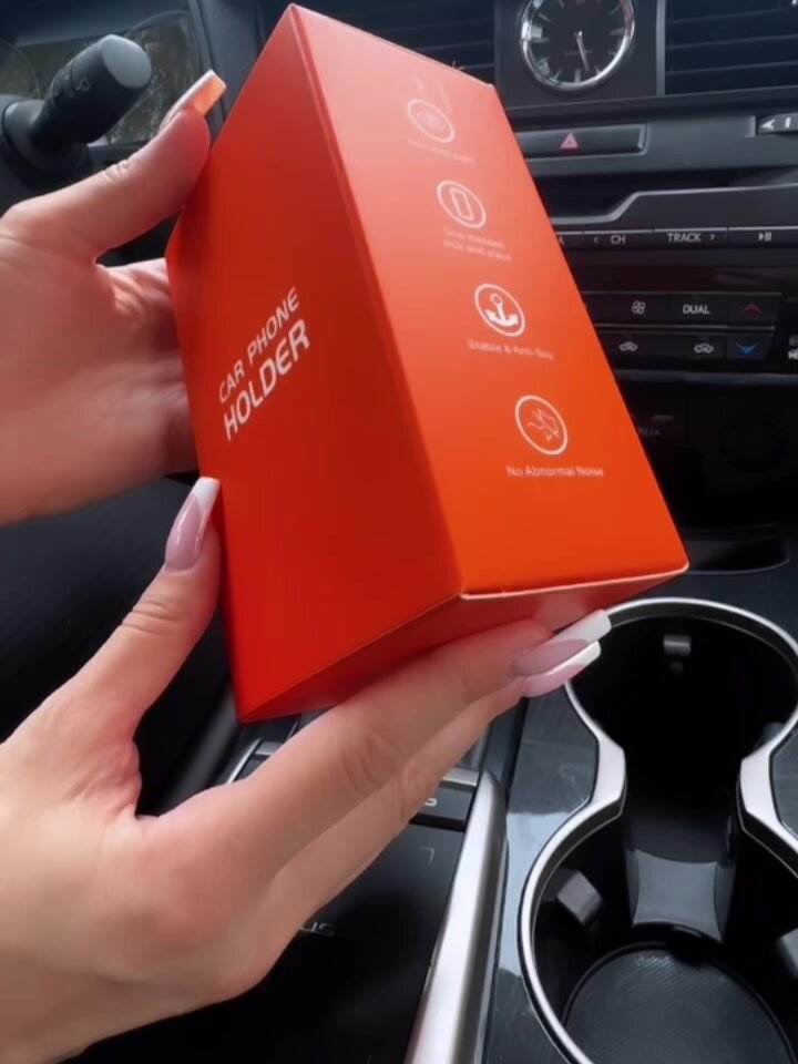 Держатель для телефона в машину RADIANCE SKY, для телефона, с беспроводной зарядкой, черный — фото 1